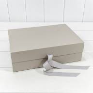 Коробка Прямоугольная 24*17*9 складная на магнитах Серый 1/48 Арт: 721357/1972 - Коробка Прямоугольная 24*17*9 складная на магнитах Серый 1/48 Арт: 721357/1972