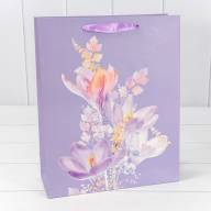 Пакет подарочный с блёстками "Цветы акварель" (микс) 26*32*13 210г 1/20 1/240 Арт: 000197C - Пакет подарочный с блёстками "Цветы акварель" (микс) 26*32*13 210г 1/20 1/240 Арт: 000197C