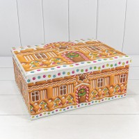 Коробки Прямоугольные Набор 1/10 37,5*29*16 "Новый год"-3010 1/4 Арт: 730605/3010