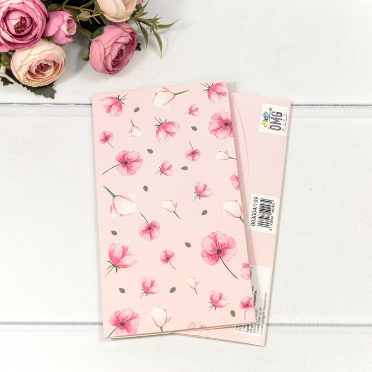 Конверт подарочный 16,5*9см 199 1/10 1/250 Арт: 003004/199