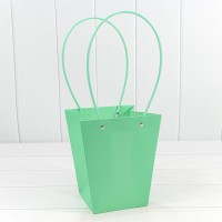 Пакет подарочный "Ваза для цветов" 20*17*12 230г Тиффани 1/10 1/120 Арт: 000170E/3375