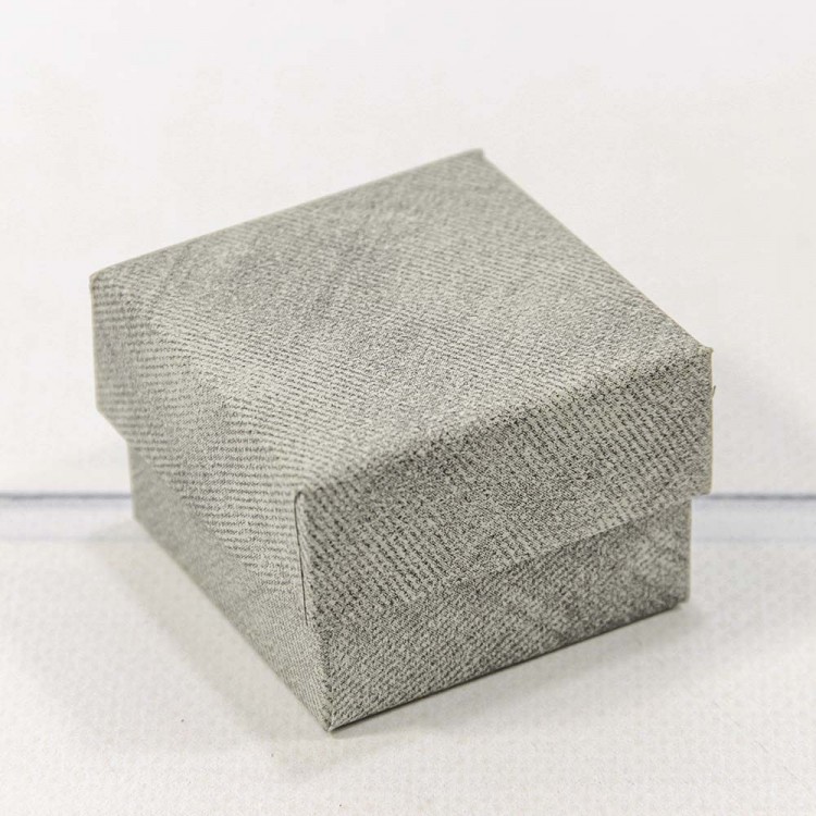 Коробка Квадратная 5,5*5,5*3,5 Серый 1/24 1/360 Арт: 62355/4