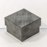 Коробка Квадратная 5,5*5,5*3,5 Тёмно-серый 1/24 1/360 Арт: 62355/9