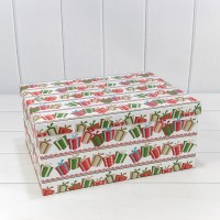 Коробки Прямоугольные Набор 1/10 34*26*15,3 "Новый год"-3015 1/6 Арт: 730604/3015