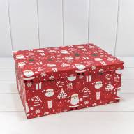 Коробки Прямоугольные Набор 1/10 34*26*15,3 &quot;Новый год&quot;-3023 1/6 Арт: 730604/3023 - Коробки Прямоугольные Набор 1/10 34*26*15,3 "Новый год"-3023 1/6 Арт: 730604/3023