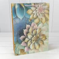 Пакет подарочный с 3D аппликацией "Цветы" (микс 257) 30*41,5*12 210г 1/20 1/80 Арт: 000257A - Пакет подарочный с 3D аппликацией "Цветы" (микс 257) 30*41,5*12 210г 1/20 1/80 Арт: 000257A