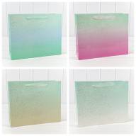 Пакет подарочный "Градиент" с блестящими вкраплениями (микс) 32*26*11 230г 1/20 1/240 Арт: 000196CA - Пакет подарочный "Градиент" с блестящими вкраплениями (микс) 32*26*11 230г 1/20 1/240 Арт: 000196CA