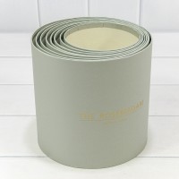 Коробки Цилиндр Набор 1/8 19,5*19 без крышки "The Rosemadam" Серый 1/6 Арт: 720835/4183