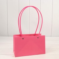 Пакет подарочный "Ваза для цветов" 22*13,5*10,5 230г Лиловый 1/10 1/120 Арт: 000170EA/190