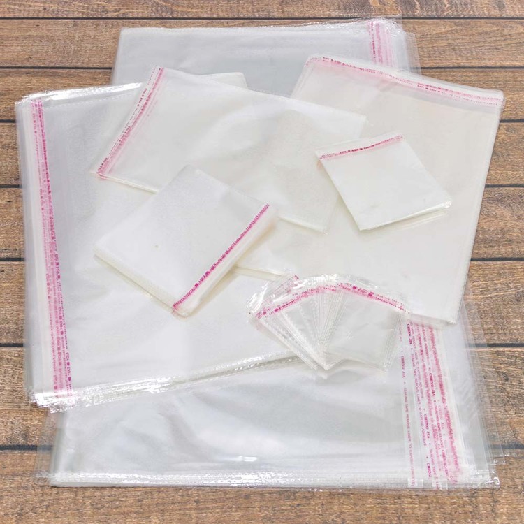 Пакет упаковочный с клеевым клапаном 15*25+3 (100 шт.) 30мкм 1/90 Арт: 4090-1525