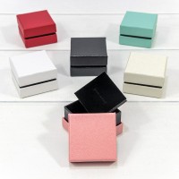 Коробка Квадратная 5,5*5,5*3,5 "Люкс" (микс) 1/24 1/360 Арт: 000611-5/5
