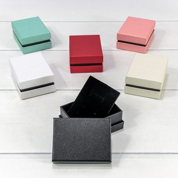 Коробка Прямоугольная 8*6*3,5 "Люкс" (микс) 1/12 1/240 Арт: 000611-8/6